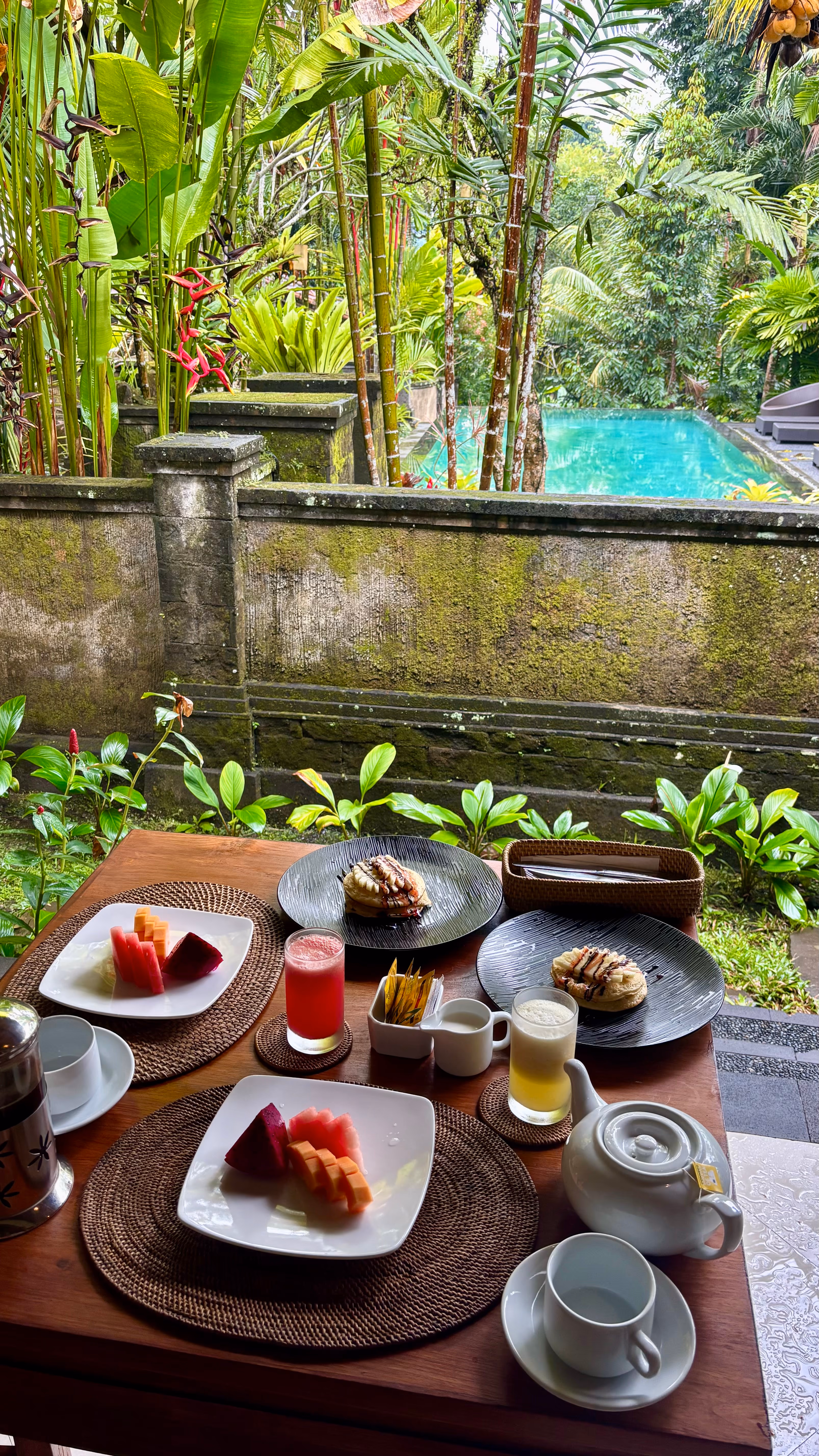 Frühstück in Ubud