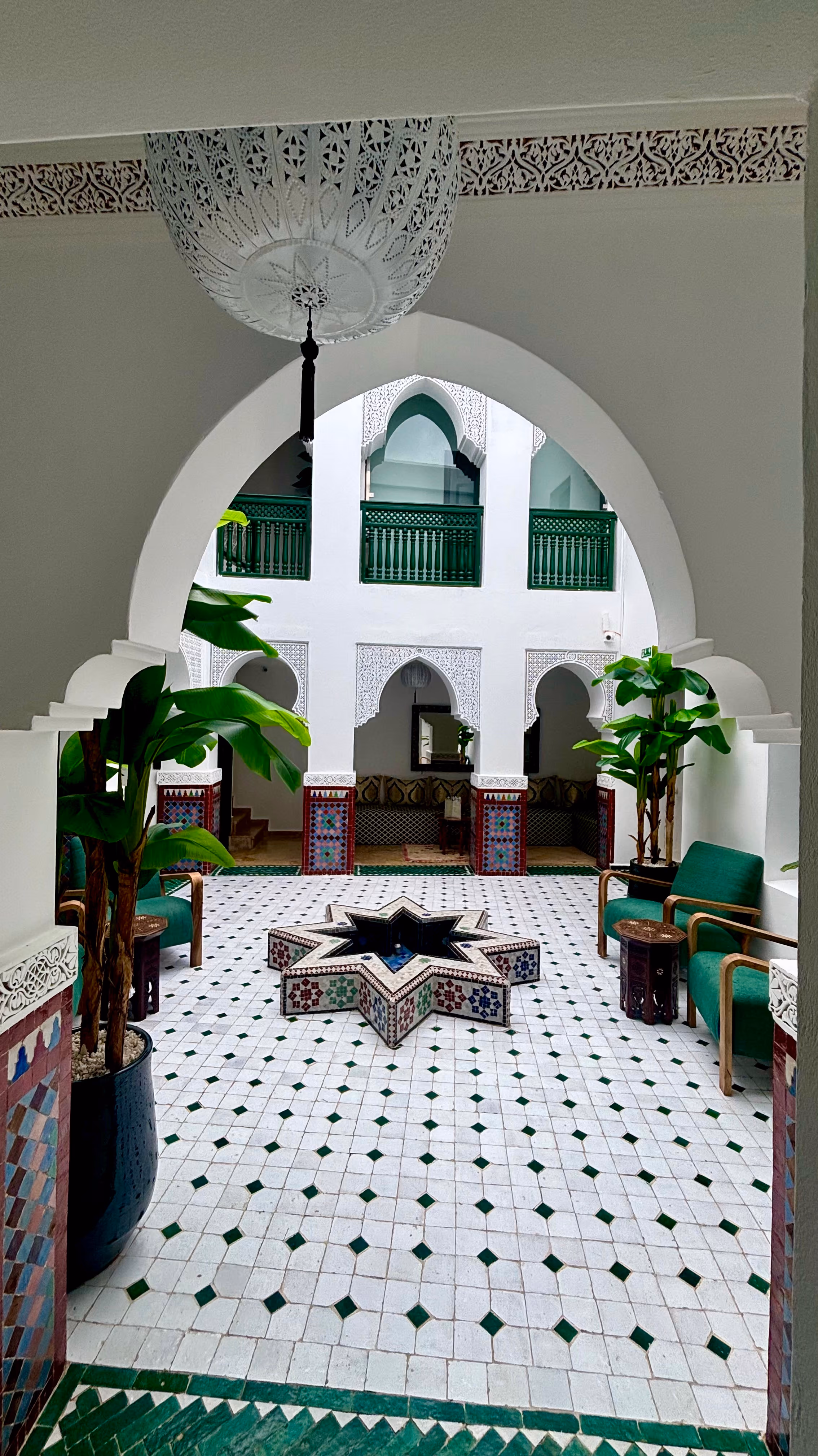 Innenhof unseres Riads