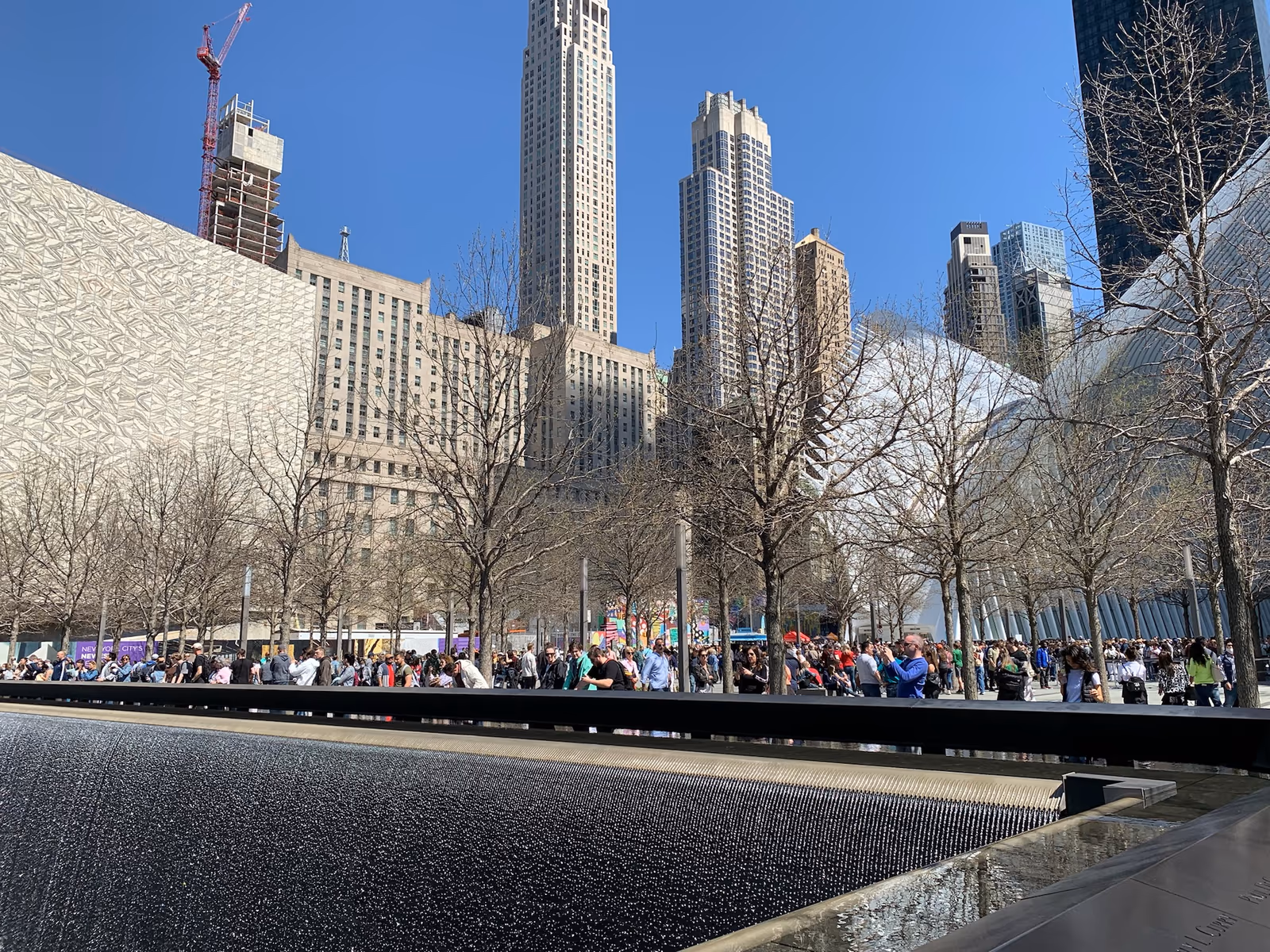 Das 9/11 Memorial an der Stelle der Twin Towers